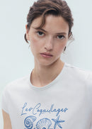 MANGO ILLUSTRA 17081216-52 MANGO WOMEN T-SHIRT SHORT SLEEVE-4