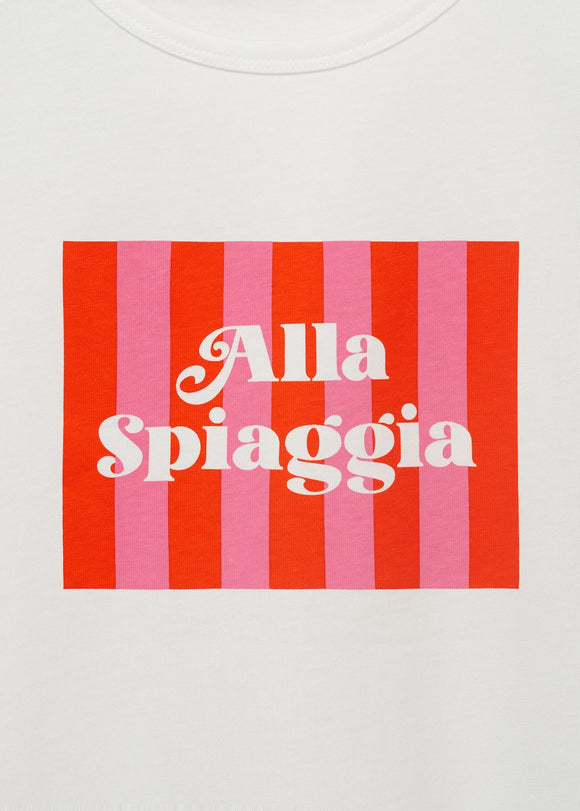 MANGO ILLUSTRA 17081216-70 MANGO WOMEN T-SHIRT SHORT SLEEVE