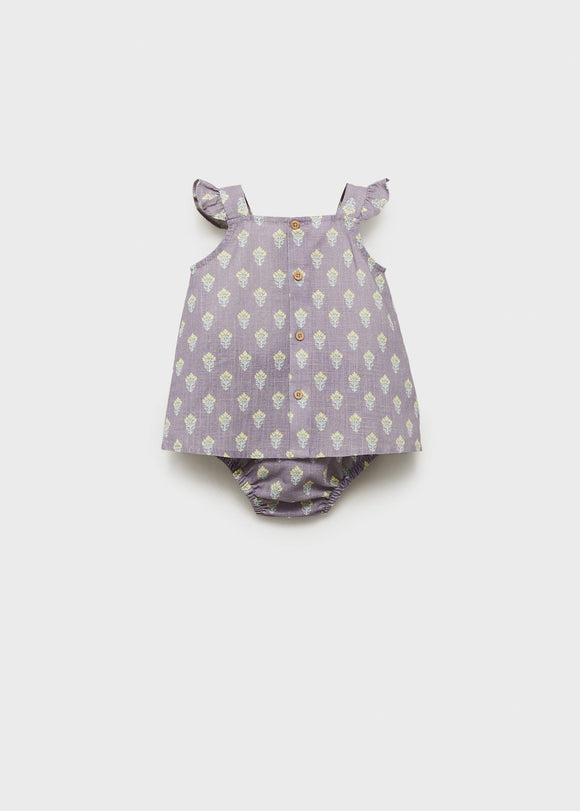 MANGO GUETARIA 17081219-68 MANGO KIDS NEW BORN BABY DRESS