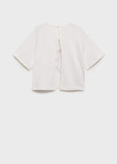 MANGO SUMMER 17081225-02 MANGO KIDS GIRL T-SHIRT SHORT SLEEVE-4