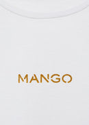 MANGO MANGOLOG-H 17081238-01 MANGO WOMEN T-SHIRT SHORT SLEEVE-5