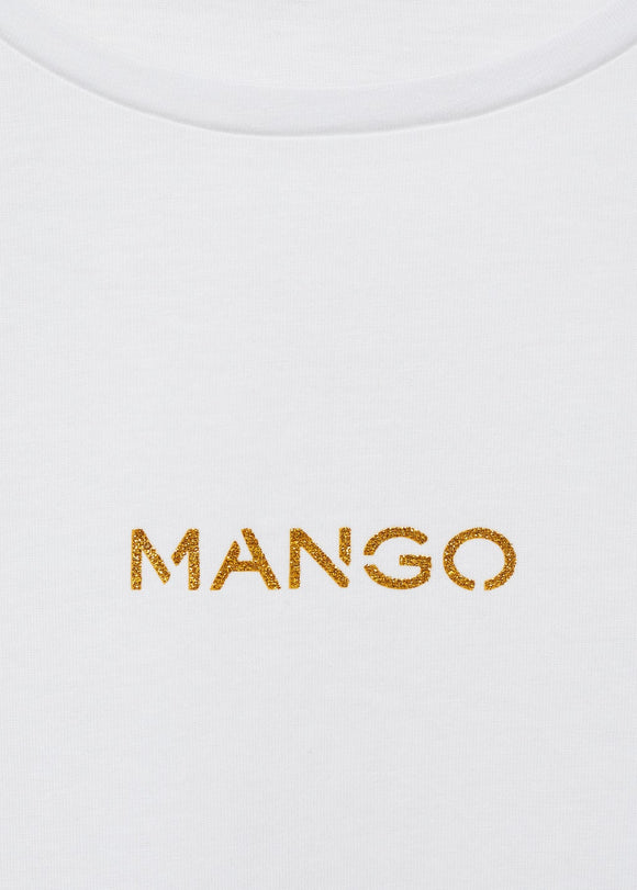 MANGO MANGOLOG-H 17081238-01 MANGO WOMEN T-SHIRT SHORT SLEEVE