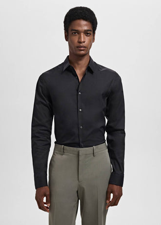 MANGO EMOTION 17081243-99 MANGO MAN SHIRT LONG SLEEVE