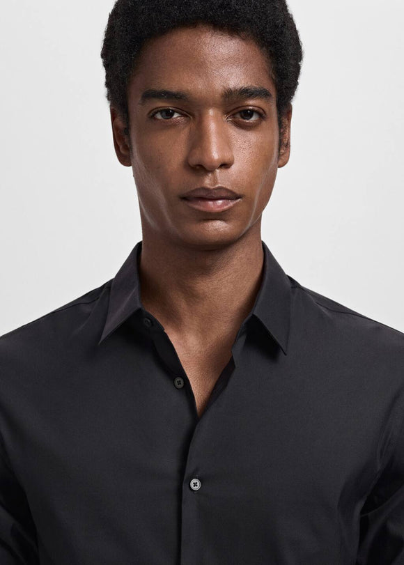 MANGO EMOTION 17081243-99 MANGO MAN SHIRT LONG SLEEVE