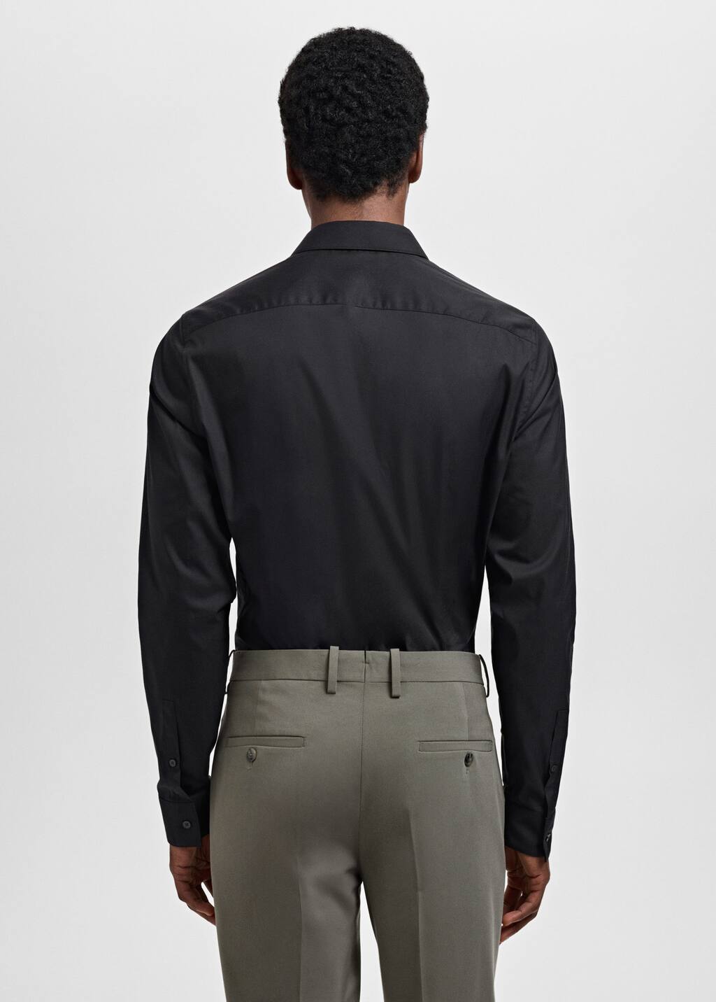 MANGO EMOTION 17081243-99 MANGO MAN SHIRT LONG SLEEVE