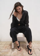 MANGO LINOVISF 17081253-99 MANGO WOMEN TROUSER-5