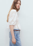 MANGO SWIRLY 17081285-02 MANGO WOMEN BLOUSE-4