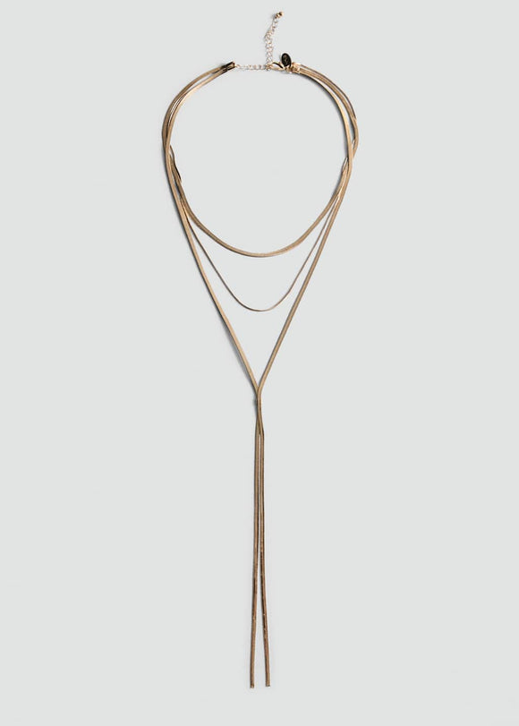 MANGO TRACY 17082550-OR MANGO WOMEN NECKLACE