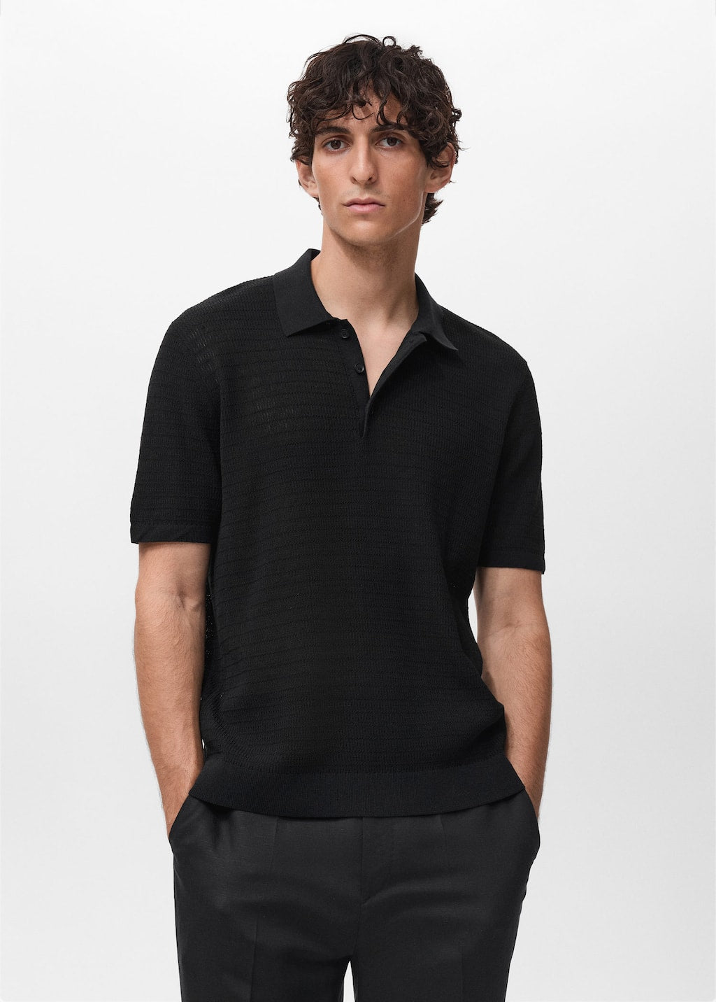MANGO CANET 17082904-99 MANGO MAN POLO SHIRT