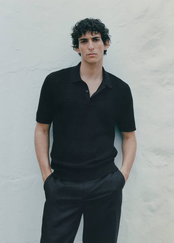 MANGO CANET 17082904-99 MANGO MAN POLO SHIRT