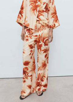 MANGO PALM 17082907-02 MANGO WOMEN TROUSER