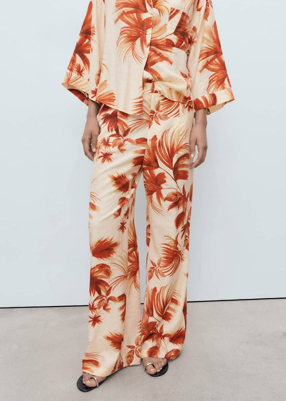 MANGO PALM 17082907-02 MANGO WOMEN TROUSER