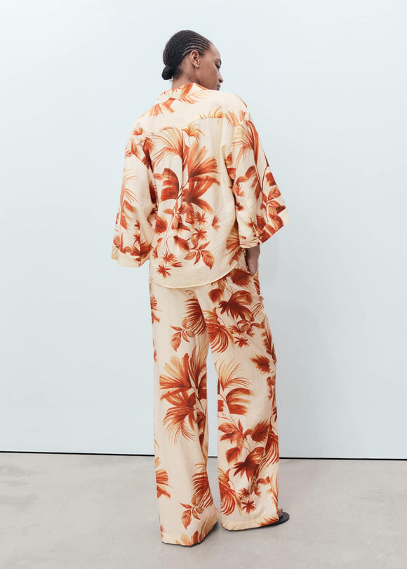 MANGO PALM 17082907-02 MANGO WOMEN TROUSER