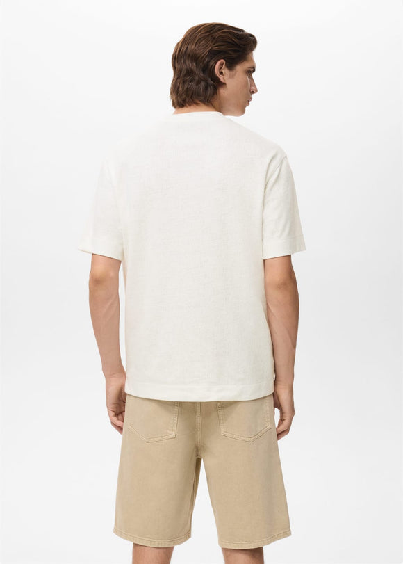 MANGO BAMBULA 17082925-02 MANGO MAN T-SHIRT SHORT SLEEVE