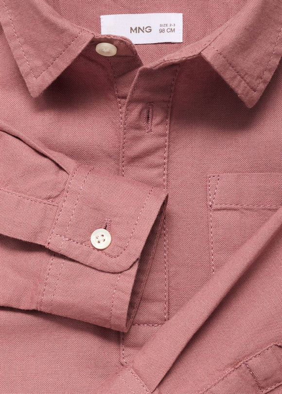 MANGO POLB 17083276-77 MANGO KIDS BABY BOY SHIRT LONG SLEEVE