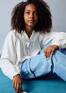 MANGO ALBA 17083282-05 MANGO KIDS GIRL SHIRT LONG SLEEVE-2