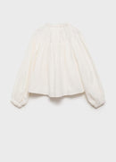 MANGO ALBA 17083282-05 MANGO KIDS GIRL SHIRT LONG SLEEVE-4