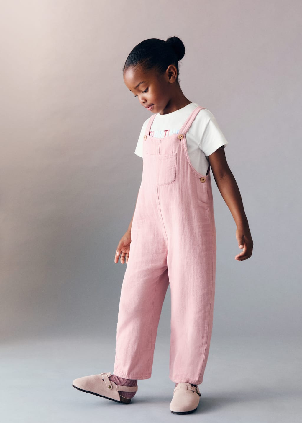 MANGO CLAIRE 17083290-75 MANGO KIDS BABY GIRL DUNGAREE