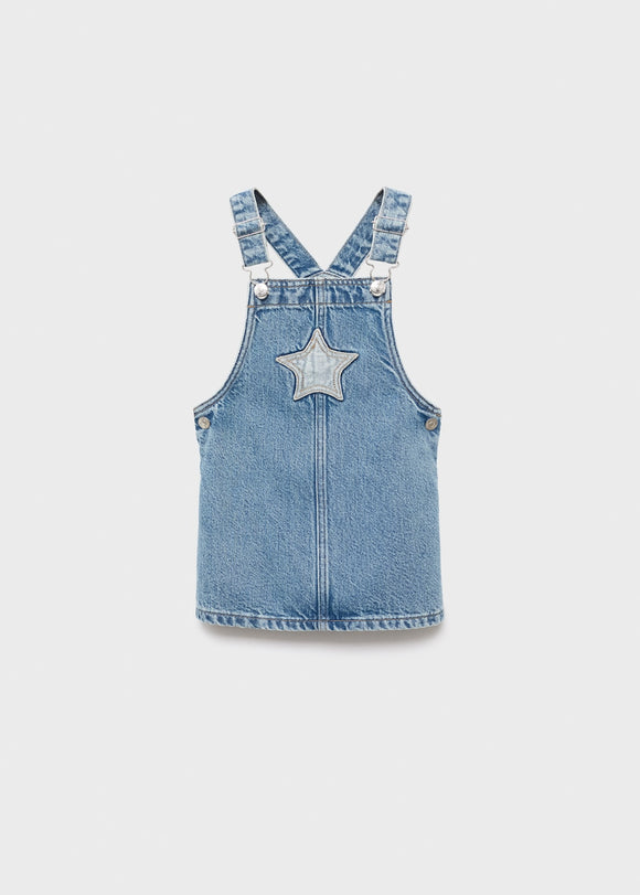 MANGO STARP 17083795-TM MANGO KIDS BABY GIRL DUNGAREE
