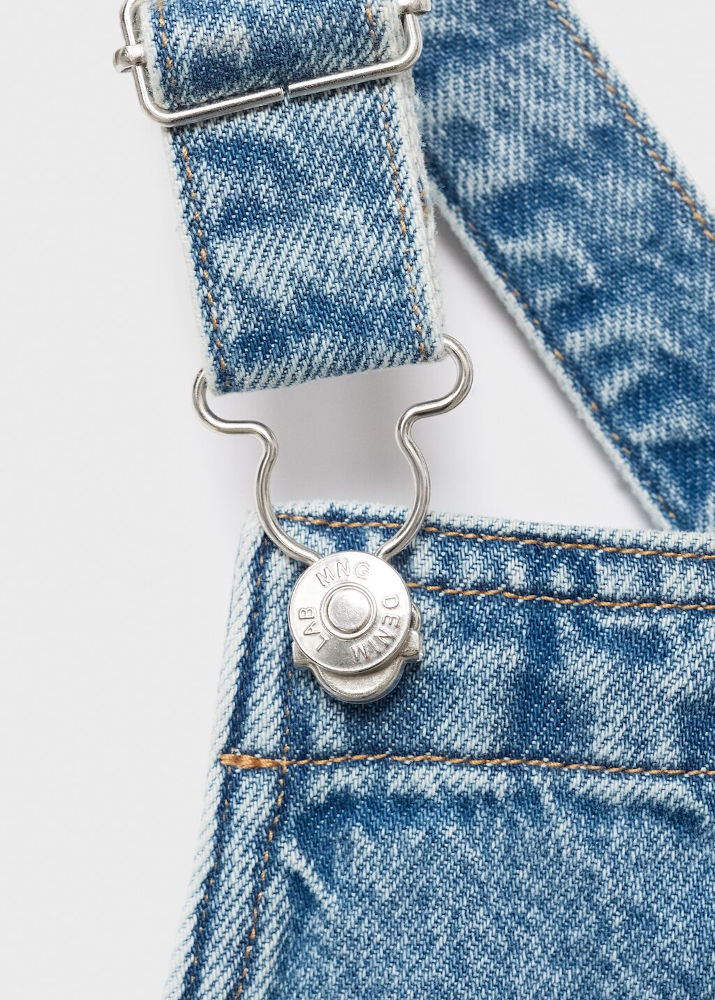 MANGO STARP 17083795-TM MANGO KIDS BABY GIRL DUNGAREE