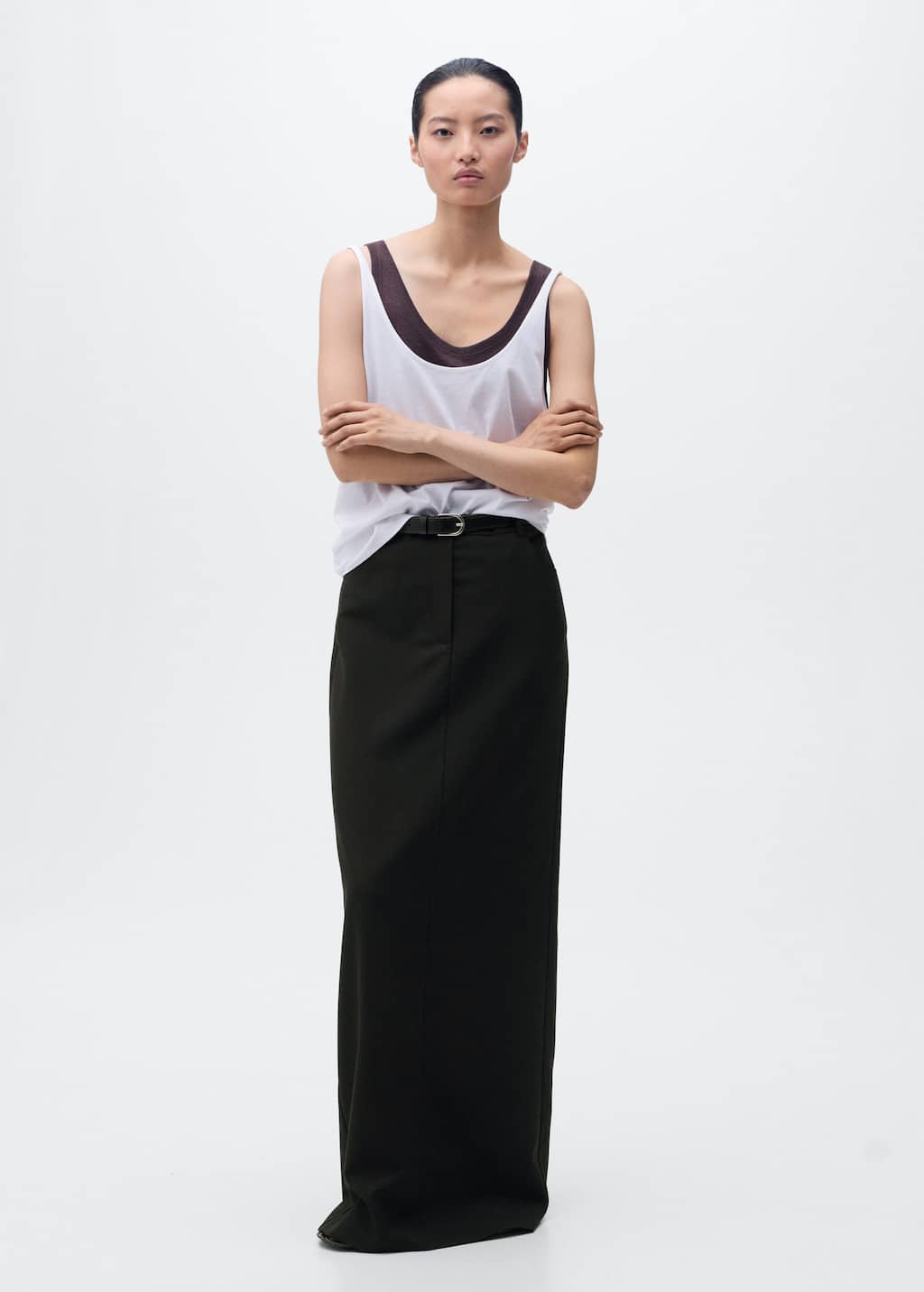 MANGO KARIBI-A 17084070-99 MANGO WOMEN SKIRT