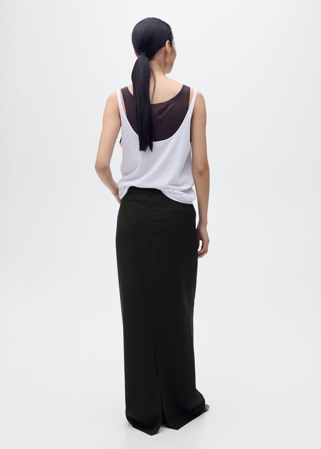 MANGO KARIBI-A 17084070-99 MANGO WOMEN SKIRT