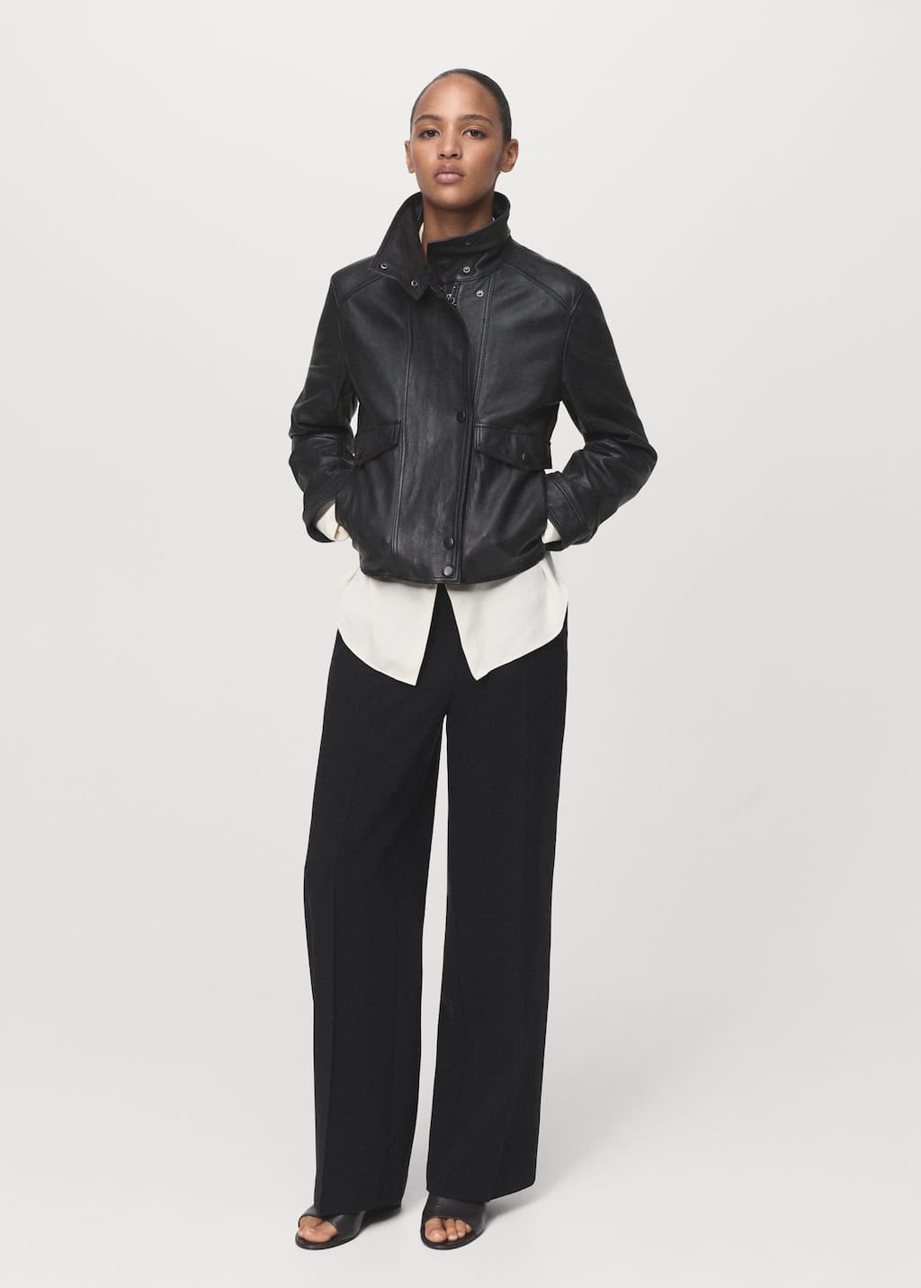 MANGO CARLOS 17084078-99 MANGO WOMEN TROUSER