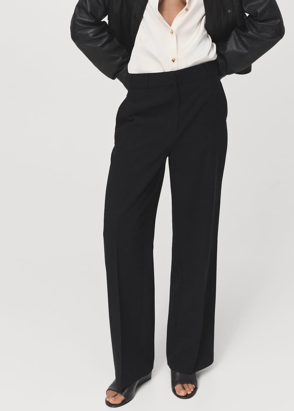 MANGO CARLOS 17084078-99 MANGO WOMEN TROUSER