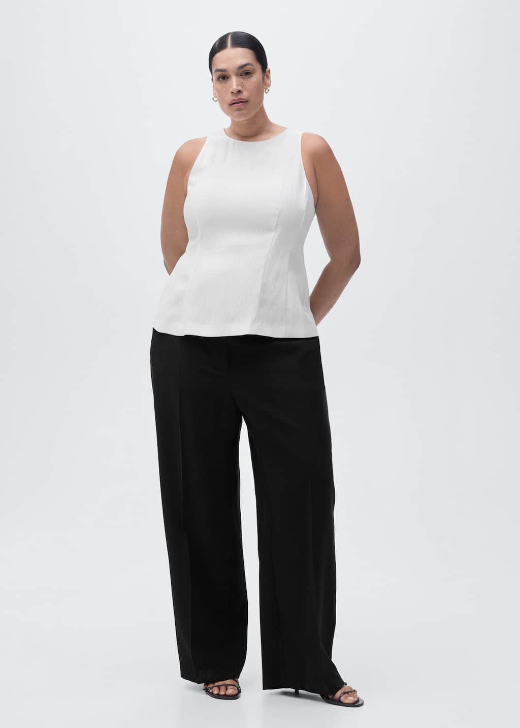 MANGO CARLOS 17084078-99 MANGO WOMEN TROUSER
