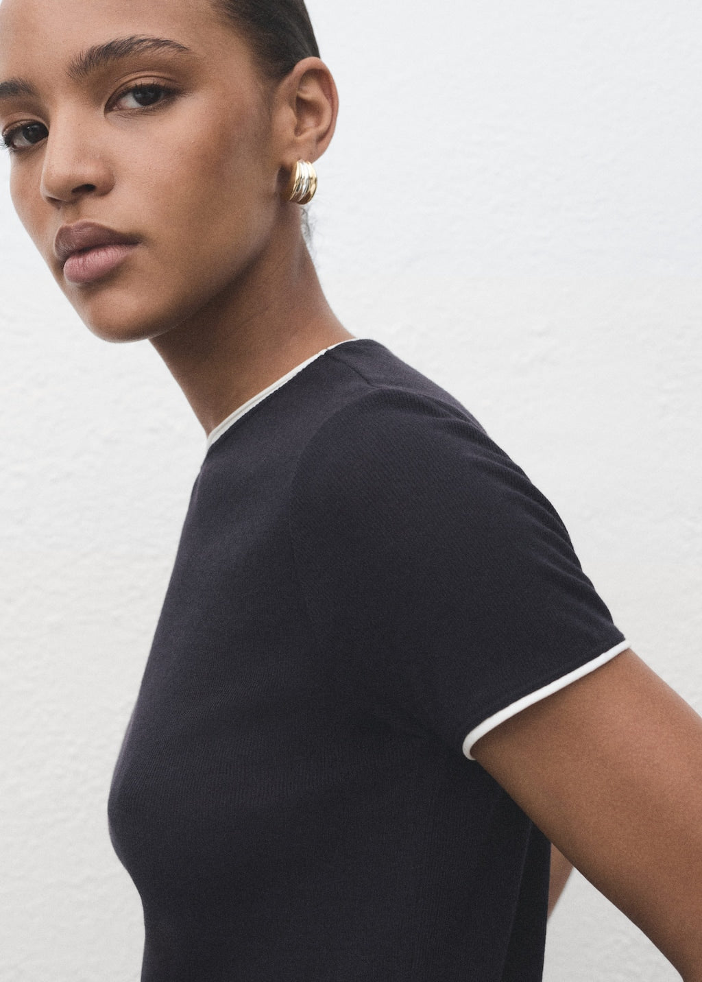 MANGO JANE 17084093-56 MANGO WOMEN T-SHIRT SHORT SLEEVE