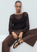 MANGO PICO 17084095-30 MANGO WOMEN TROUSER-4