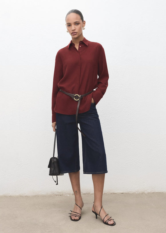 MANGO LIMA 17084140-79 MANGO WOMEN SHIRT LONG SLEEVE