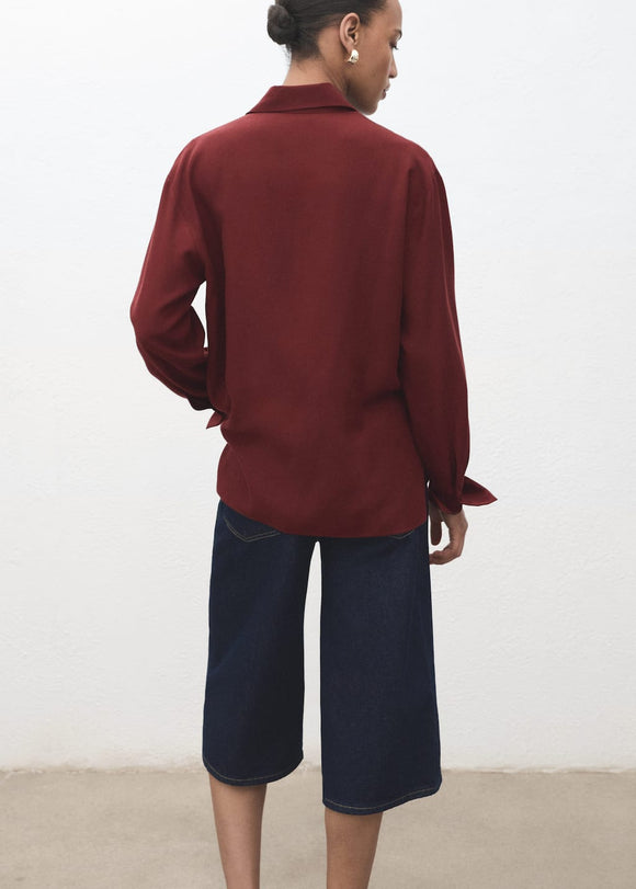 MANGO LIMA 17084140-79 MANGO WOMEN SHIRT LONG SLEEVE