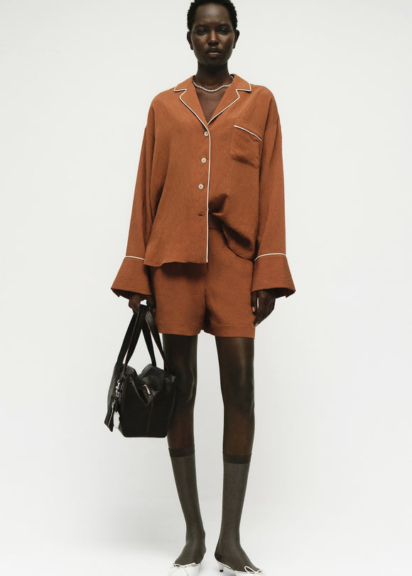 MANGO COCONUT 17084788-30 MANGO WOMEN SHIRT LONG SLEEVE