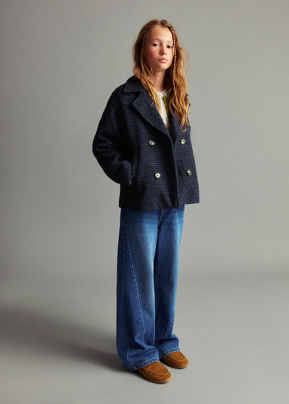 MANGO BELTED 17085156-TO MANGO KIDS GIRL JEANS