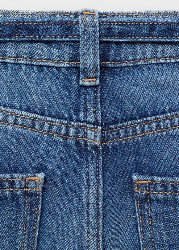 MANGO BELTED 17085156-TO MANGO KIDS GIRL JEANS