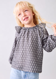 MANGO IKAT 17085161-68 MANGO KIDS BABY GIRL BLOUSE