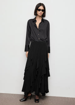 MANGO IDEALE 17085800-99 MANGO WOMEN SHIRT LONG SLEEVE