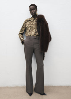 MANGO CAMILA 17085813-30 MANGO WOMEN SHIRT LONG SLEEVE