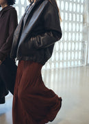 MANGO CHOCO 17085823-30 MANGO WOMEN SKIRT-5