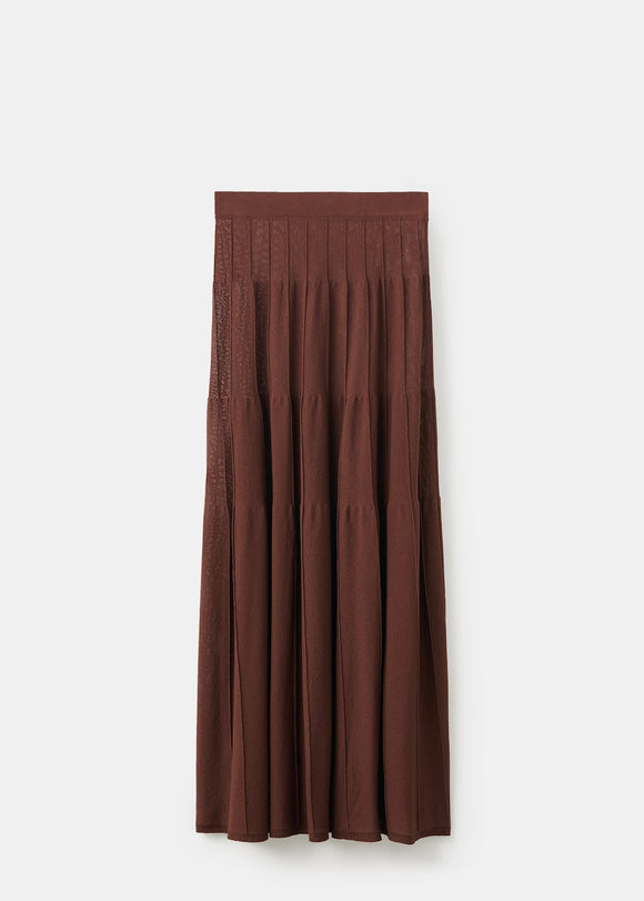 MANGO CHOCO 17085823-30 MANGO WOMEN SKIRT