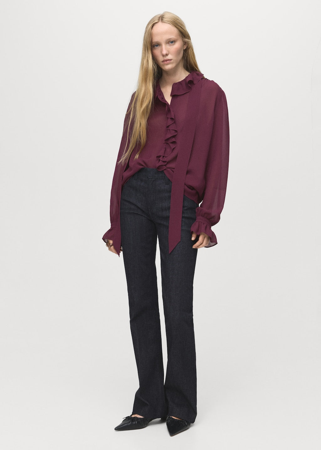 MANGO BOLOGNA 17085826-78 MANGO WOMEN BLOUSE