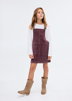 MANGO GRISELDA 17086724-85 MANGO KIDS GIRL DUNGAREE
