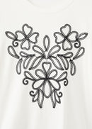 MANGO CONTRAST-W 17086736-01 MANGO WOMEN T-SHIRT SHORT SLEEVE-6