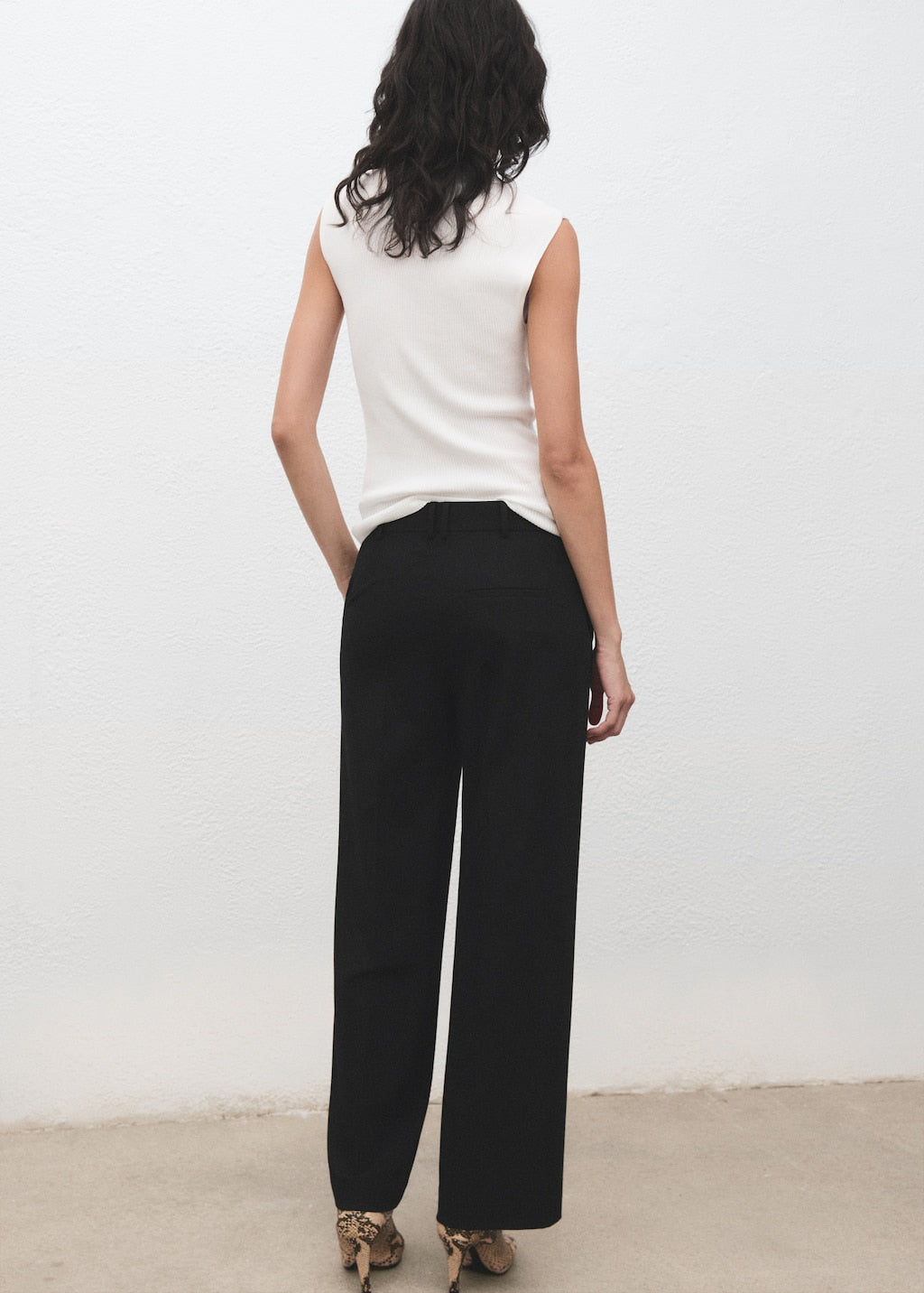 MANGO PAU 17087128-99 MANGO WOMEN TROUSER