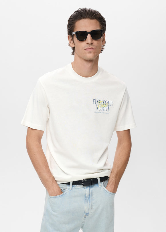 MANGO HARBORH-H 17087770-02 MANGO MAN T-SHIRT SHORT SLEEVE