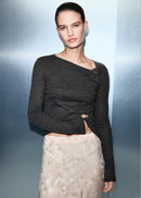 MANGO XJEWEL 17087798-92 MANGO WOMEN T-SHIRT LONG SLEEVE-2