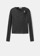 MANGO XJEWEL 17087798-92 MANGO WOMEN T-SHIRT LONG SLEEVE-6