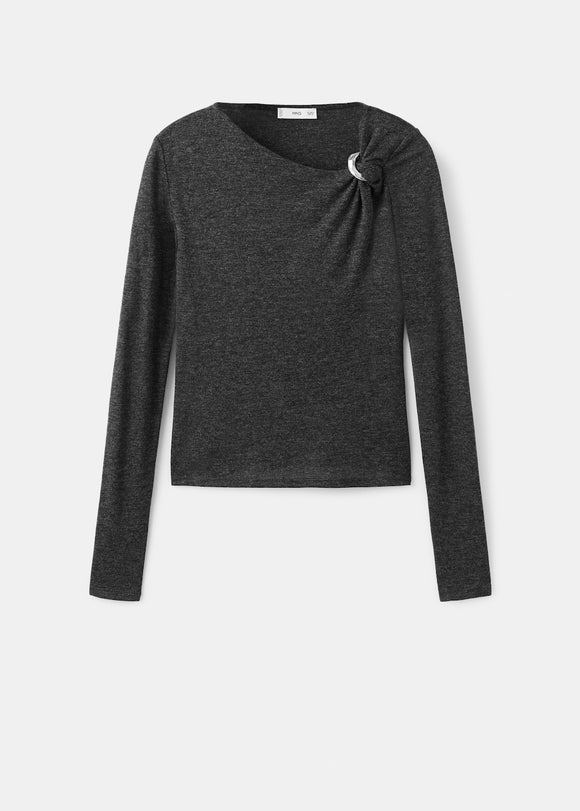 MANGO XJEWEL 17087798-92 MANGO WOMEN T-SHIRT LONG SLEEVE