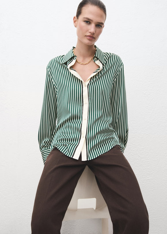 MANGO MARGARET 17087805-43 MANGO WOMEN SHIRT LONG SLEEVE